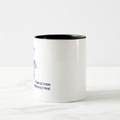 Zitate Zweifarbige Tasse (Mittel)