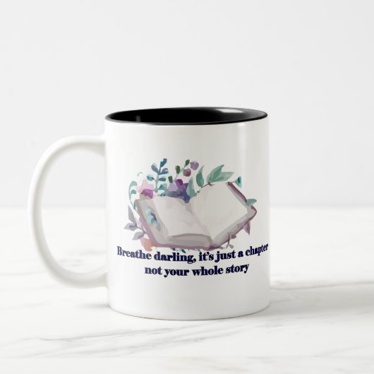 Zitate Zweifarbige Tasse (Links)