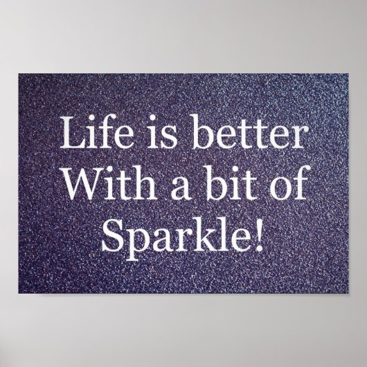 Zitatposter mit Inspiration Poster (Vorne)