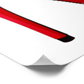 Zitatposter mit Inspiration Poster (Ecke)