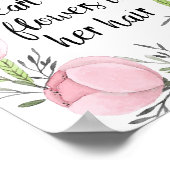 Zitatposter mit Inspiration Poster (Ecke)