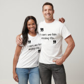 Zitatsnooker-T - Shirt (Unisex)