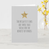 Zitatstars mit Inspiration Karte (Gelbe Blume)