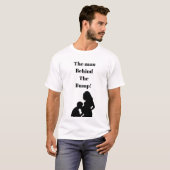 Zitatt-shirt Mann hinter dem Stoß T-Shirt (Vorne ganz)