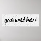 Zitatwort des Jahres Poster (Vorne)