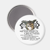 Zitieren für die Nacht Magnet (Vorderseite/Rückseite)