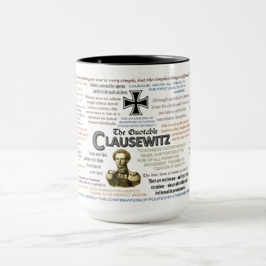 Zitierfähige Clausewitz Tasse (Zentrum)