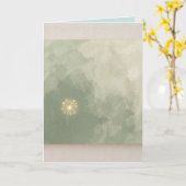 Zitierte Sympathie Karte (Gelbe Blume)