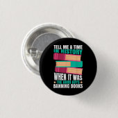 Zitierte verbotene Bücher Button (Vorne & Hinten)