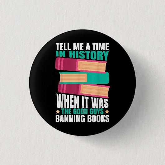 Zitierte verbotene Bücher Button (Vorderseite)