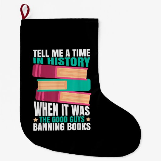 Zitierte verbotene Bücher Großer Weihnachtsstrumpf (Vorderseite)