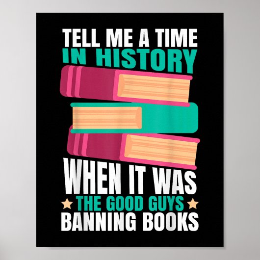 Zitierte verbotene Bücher Poster (Vorne)