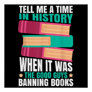 Zitierte verbotene Bücher Poster