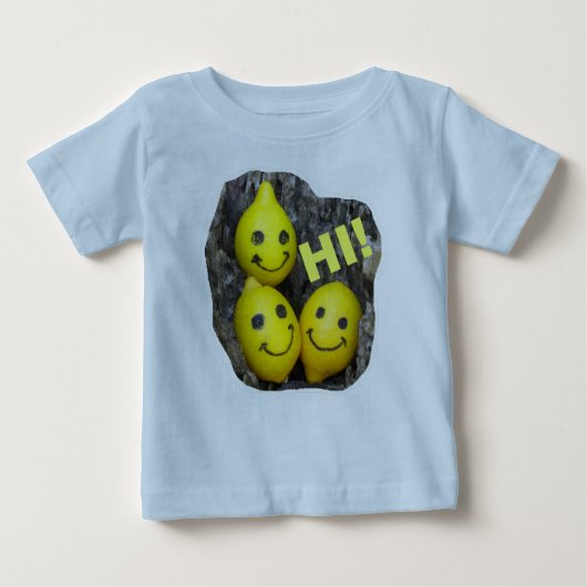 Zitro-Smiler - Baby T-shirt (Vorderseite)