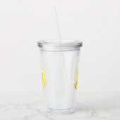Zitrone Acryltrinkbecher (Links)