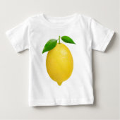 Zitrone Baby T-shirt (Vorderseite)