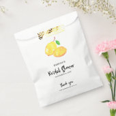 Zitrone Brautparty danke Ihnen Aquarellschrift Geschenktütchen (Versiegelt)
