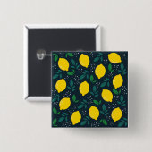 Zitrone Button (Vorne & Hinten)