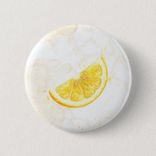 Zitrone Button
