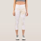 Zitrone Capri Leggings (Vorderseite)