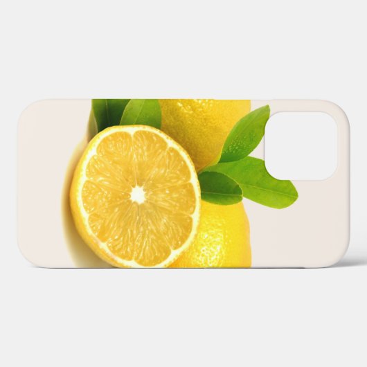 Zitrone Case-Mate iPhone Hülle (Rückseite (Horizontal))