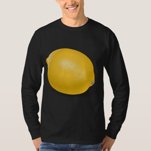 Zitrone Citrusfrucht T-Shirt (Vorderseite)