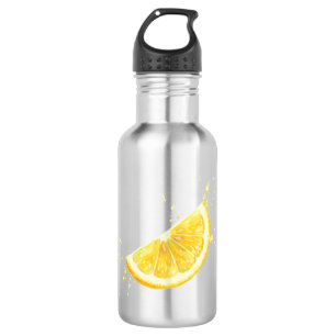 Zitrone Edelstahlflasche