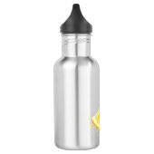 Zitrone Edelstahlflasche (Links)