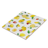 Zitrone & Erdbeere 2 Fliese (Seite)