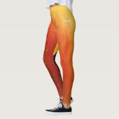 Zitrone, Früchte mit googlischen Augen und Apfel Leggings (Links)
