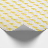 Zitrone Geschenkpapier (Ecke)