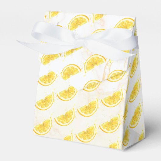 Zitrone Geschenkschachtel (Vorderseite)