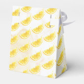 Zitrone Geschenkschachtel (Rückseite)