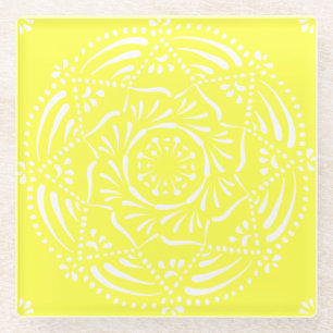 Zitrone Glasuntersetzer