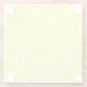 Zitrone Glasuntersetzer (Rückseite)