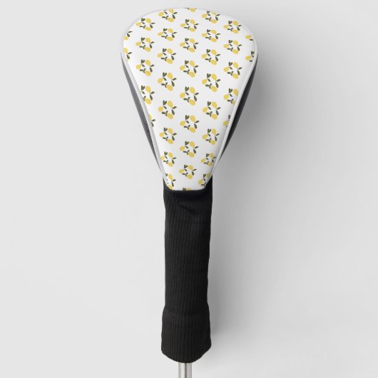 Zitrone Golf Headcover (Vorderseite)