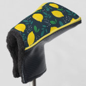 Zitrone Golf Headcover (3/4 Vorderseite)
