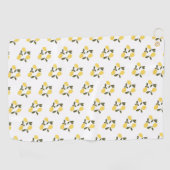 Zitrone Golfhandtuch (Horizontal)