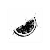 Zitrone Gummistempel (Prägung)