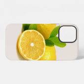 Zitrone iPhone Hülle (Rückseite (Horizontal))