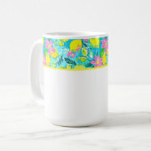 Zitrone kaffeetasse (Vorderseite Links)