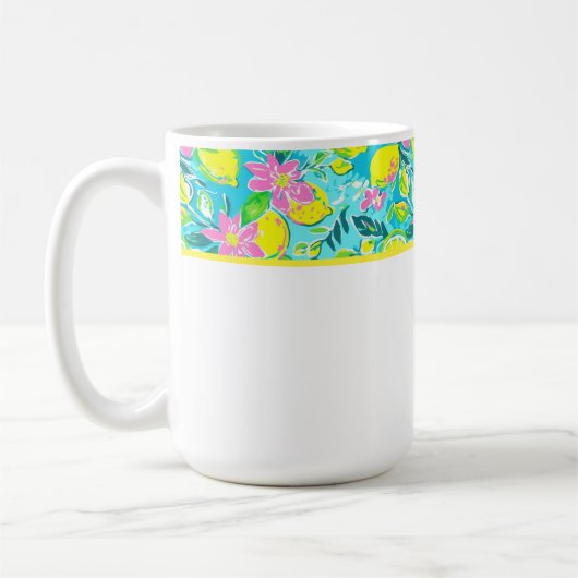 Zitrone kaffeetasse (Links)