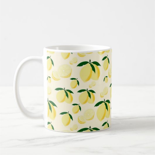 Zitrone Kaffeetasse (Links)