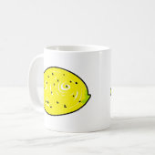 Zitrone Kaffeetasse (Vorderseite Links)