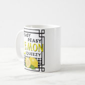 Zitrone Kaffeetasse (Vorderseite Links)
