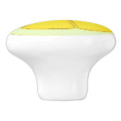 Zitrone Keramikknauf (Seitenansicht)