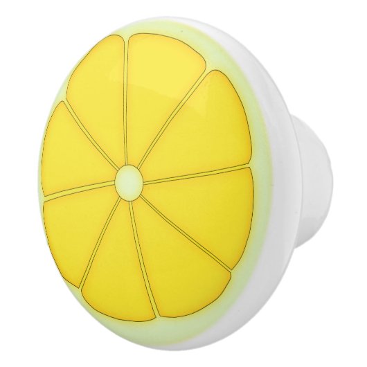Zitrone Keramikknauf (Rechts)
