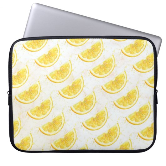 Zitrone Laptopschutzhülle (Vorderseite)