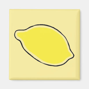 Zitrone Magnet