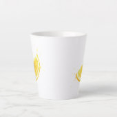 Zitrone Milchtasse (Vorderseite)